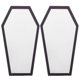 thumbnail image 2 of Mirror Peel And Stick Acrylic Mirror Wall Decal Halloween Decoration 30.00X16.50X0.70CM Wooden Material 2Pcs, 2 of 5