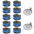 thumbnail image 3 of Bgsha AC14RL3A .065 String Trimmer Replacement Spools & Cap High Quality Set, 3 of 7