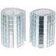 thumbnail image 2 of 2 rollos de pegatinas de mosaico de espejo adhesivas XCF Plata 30.00X4.00X0.10cm, 2 of 3