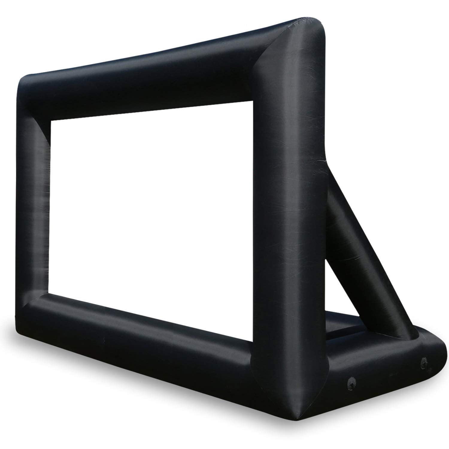 20 Feet Blow Up Projector Screen Outdoor Movie Home Theater Screen - Includes Inflation Fan, Tie-Downs and Storage Bag