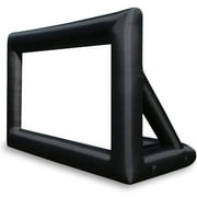 Jumbo 20 Feet Inflatable Outdoor and Indoor Theater Projector Screen - Includes Inflation Fan, Tie-Downs and Storage Bag - Updated Version
