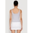 thumbnail image 5 of Womens Basic Striped Tank Top, 5 of 5