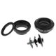 thumbnail image 4 of Auriculares de aluminio sin rosca de 1-1 / 8 '' de carreras de bicicleta de montaña de carretera de 34 mm Negro Baoblaze Auricular externo para bicicleta, 4 of 8