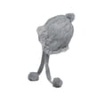 thumbnail image 2 of WITHMOONS Fleece Lining Thick Cable Knit Beanie Hat Earflaps Cap YZ70128 (Grey), 2 of 3