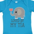 thumbnail image 4 of Inktastic Tia Loves Me Baby Elephant Boys or Girls Baby Bodysuit, 4 of 5