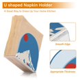 thumbnail image 5 of Yayeee Napkin Holder for Table Kitchen Paper Tissue Organization, Snow Mountain, 5 of 8