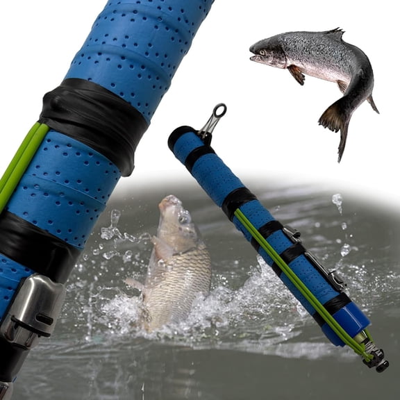 Fishing Catapult Slingshot with Adjustable Latex Tubes & Ergonomic Handle - Versatile Bait Launcher for Saltwater & Freshwater Fishing
