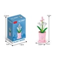 thumbnail image 1 of Amyove Creative Flower Building Blocks Simulation Bouquet Potted Building Bricks Toys For Home Decoration, 1 of 8