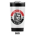 thumbnail image 2 of Harley Quinn President Circle Stainless Steel Tumbler 20 oz Coffee Travel Mug/Cup, Vacuum Insulated & Double Wall with Leakproof Sliding Lid | Great for Hot Drinks and Cold Beverages, 2 of 7