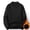 Black, variant on Men's Mock Neck Fleece Lined Sweatshirt Long Sleeve Warm Casual Pullover