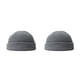 thumbnail image 1 of Qarigey Gorro de hilo de punto de invierno, diseño Unisex, moda para exteriores, gorros de cabeza corta, gorros sólidos para hombres y mujeres, gorros Gris claro 2piezas Qarigey CBP330787, 1 of 6