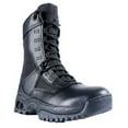 thumbnail image 4 of Ridge Men 8" Waterproof Leather Non-Slip Tactical Military Work Black Shoe Boot - Size 4.5, 4 of 5