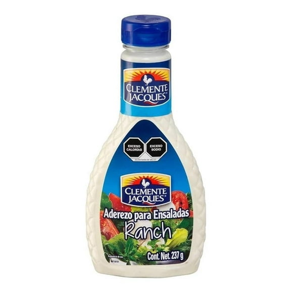 Aderezo para ensaladas Clemente Jacques estilo ranch 237 g