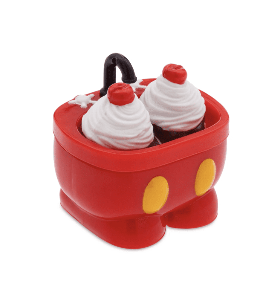 Disney DCM-800SS Mickey Mouse 2 Quart Electric Ice Cream Maker, Stainless Steel and White