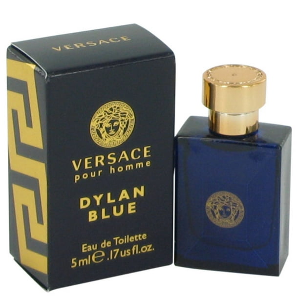 Dylan Blue par Versace pour Homme - 0.17 oz EDT Splash (Mini)