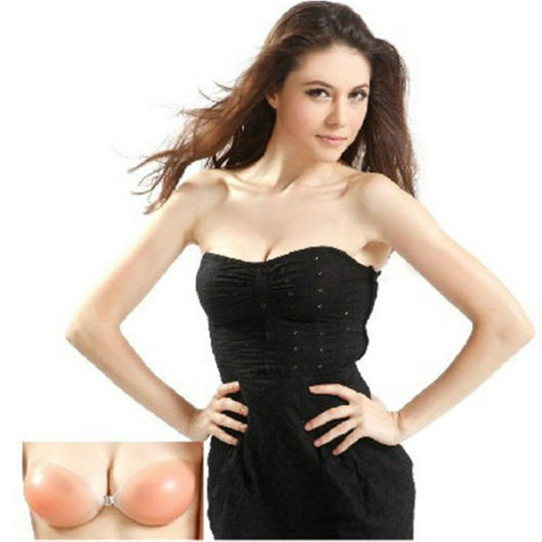 Women's & Girl's Strapless Push Up Wire Free Stick On Invisible Bra, Plain  at Rs 210/piece in Surat