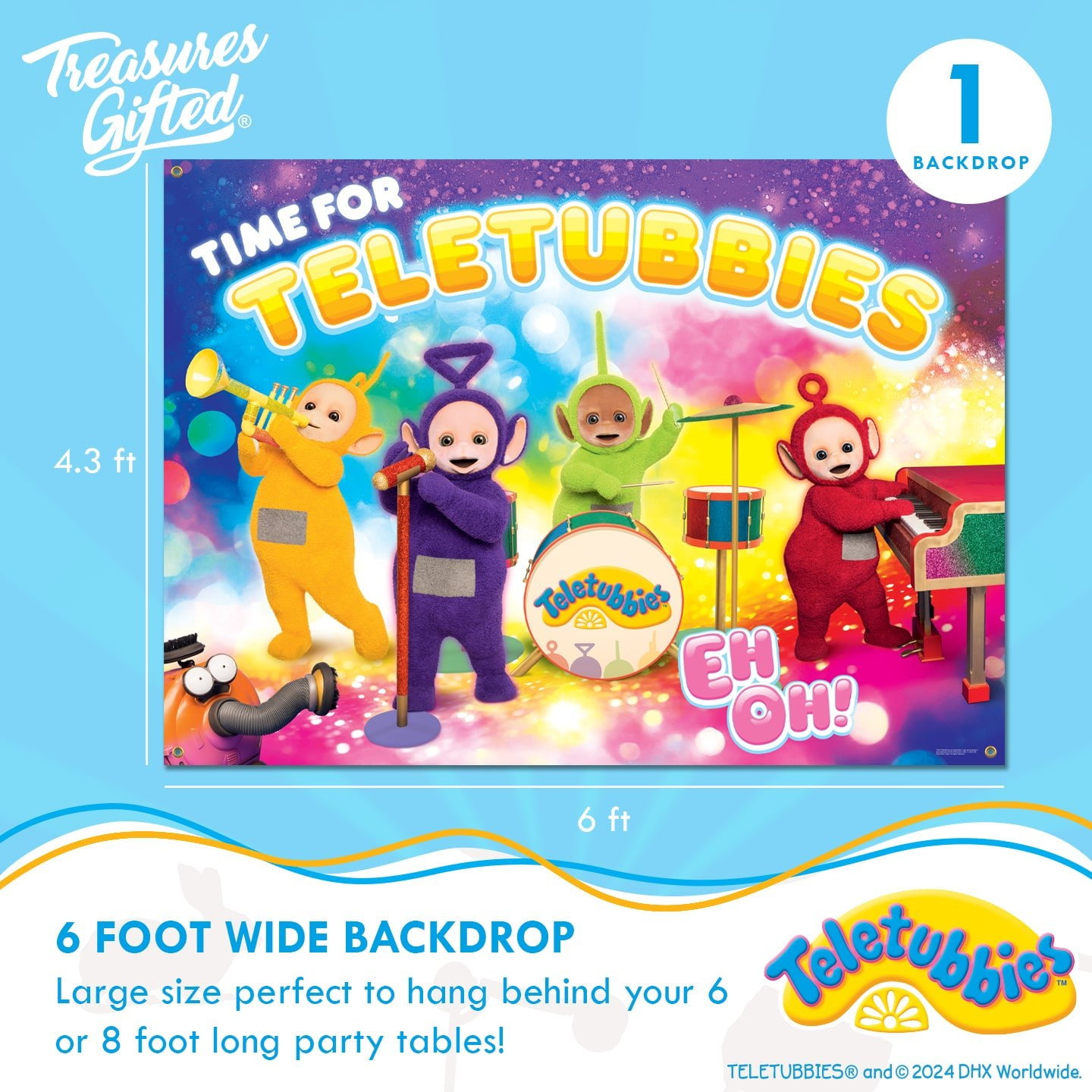Teletubbies Party Decorations Ultimate Set for 16 Guests
