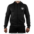 thumbnail image 1 of Chamarra Wilson Talla EG Deportiva con Gorro y Cierre Frontal Negro, 1 of 4