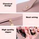 thumbnail image 3 of Bolsa de cosméticos de viaje de gran capacidad - Bolsa de maquillaje impermeable de cuero PU para mujeres y hombres, 3 of 5