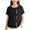 Black, variant on Girls Summer T Shirts Casual Cap Sleeve Crewneck Raglan Tops Girls Shirts Beige,11-12 Years