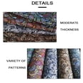 thumbnail image 6 of 6 Pcs Floral Fabric Bundles Set Colorful Paisley Pattern Cotton Quilting Fabric For Sewing Crafting Project, 6 of 7