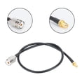 thumbnail image 4 of Conecta antenas base y móviles, diseño compacto, adaptador de antena UHF hembra a SMA hembra, color negro, 4 of 8