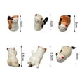thumbnail image 5 of Soumake Chopsticks Holder Cat Shape Support Forks Ceramic Cartoon Animal Home Chopsticks Rest For Kitchen, 5 of 8