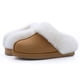 thumbnail image 5 of Pantuflas de felpa mullidas de invierno para mujer, cómodas, antideslizantes, para dormitorio, con suela suave y peludas, para interior y hogar, 5 of 6