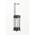 thumbnail image 3 of Home Basics Bronze Toilet Paper Holder, 3 of 6
