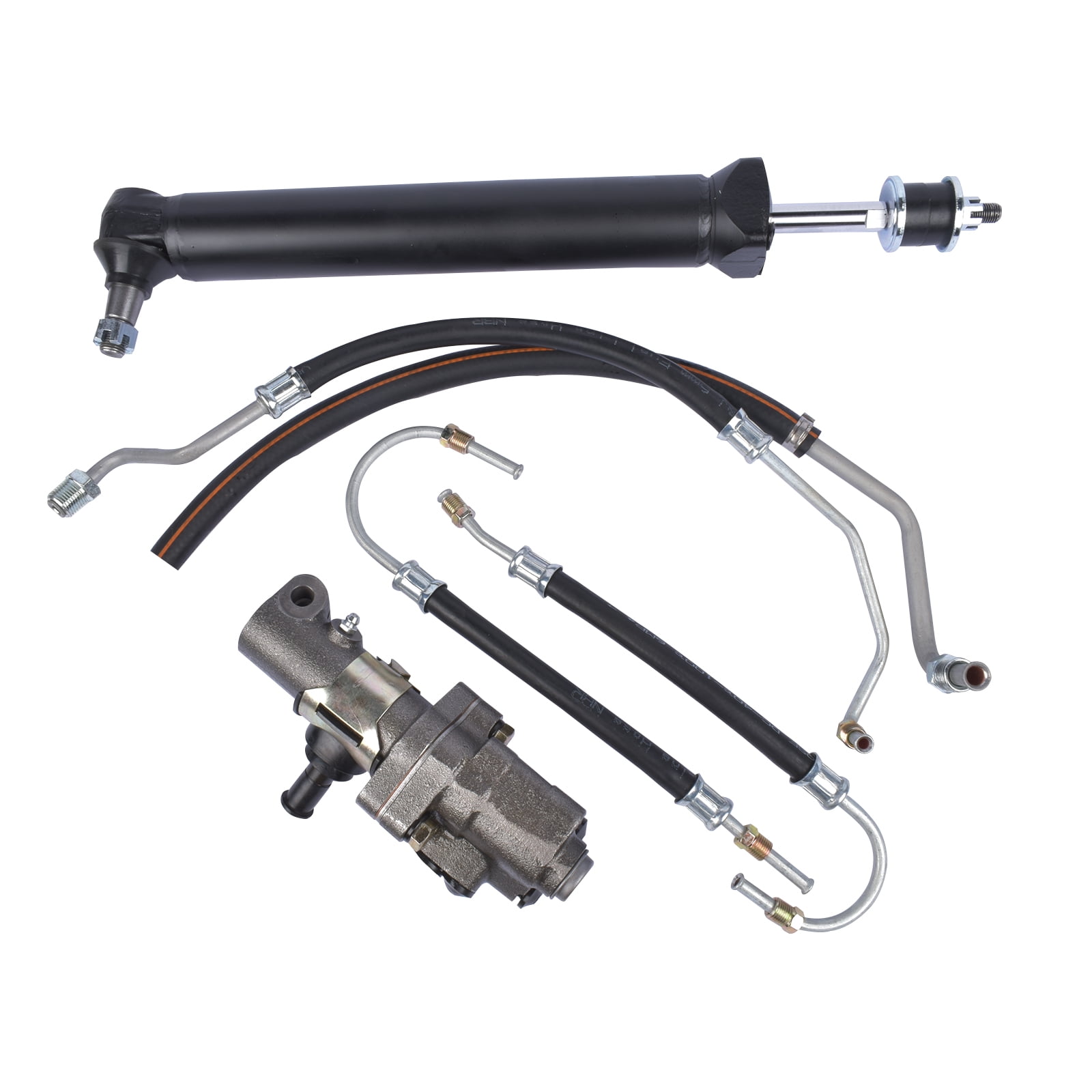 NEWZQ Power Steering Valve Cylinder Hose Kit for Chevrolet Corvette Convertible Coupe 1964-1979