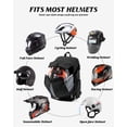 thumbnail image 3 of Mochila SEAFEW para casco impermeable de gran capacidad, color negro, 3 of 9