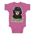 thumbnail image 1 of Toddlers Grrrumpy Bear Bodysuit - Raspberry - 12 Months, 1 of 1