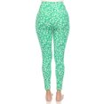 thumbnail image 3 of White Mark Leggings Léopard Super Doux pour Femmes, 3 of 5
