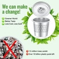 thumbnail image 4 of K-Cups reutilizables CAPMESSO de acero inoxidable, paquete de 4, 4 of 7