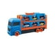 thumbnail image 1 of PINGÜE® City & Speed | Tráiler de Transporte y Almacenamiento, Pista de Alta Velocidad para Vehículos 1:64, Hasta 12 Hot Wheels, Azul. Tamaño 37x11x19. Juguetes Niños estilo Hot Wheels., 1 of 9