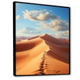 thumbnail image 2 of Designart "Egypt Sahara Dreams horizon II" Egypt Floater Framed Canvas Wall Art, 2 of 7