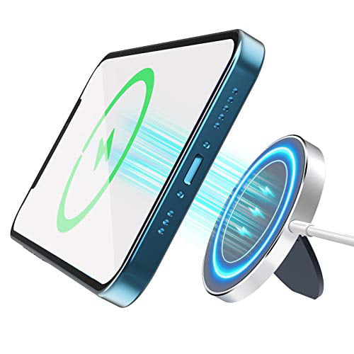 Black Charger Organizer Accessories Cord Winder Cable Storage Fits with Magnetic Safe Charging iPhone 12 Pro Max Mini Moko Armor Charging Station Compatible with Magnetic Safe Wireless Charger