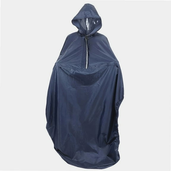 Windproof Wheelchair Cover,Hooded Wheelchair Rain Cover Waterproof Soft Wheelchair Rain Coat