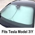 thumbnail image 4 of For Tesla Model 3 Y Car Windshield Sunshade Heat Block Cover Visor Car Accessories, 4 of 6