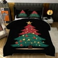 thumbnail image 2 of Christmas Tree Decorations Comforter Set Queen Size Bedding Set For Travl Bedroom Decor Quilt With 2 Pillow Cases, 2 of 5