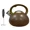 Marble Brown, variant on Whistling Tea Kettle & Milk Frother Set, 2.4qt Stainless Steel Whistling Tea Kettle & Handheld Frother, Foam Maker for Coffee, Latte and Matcha Drinks