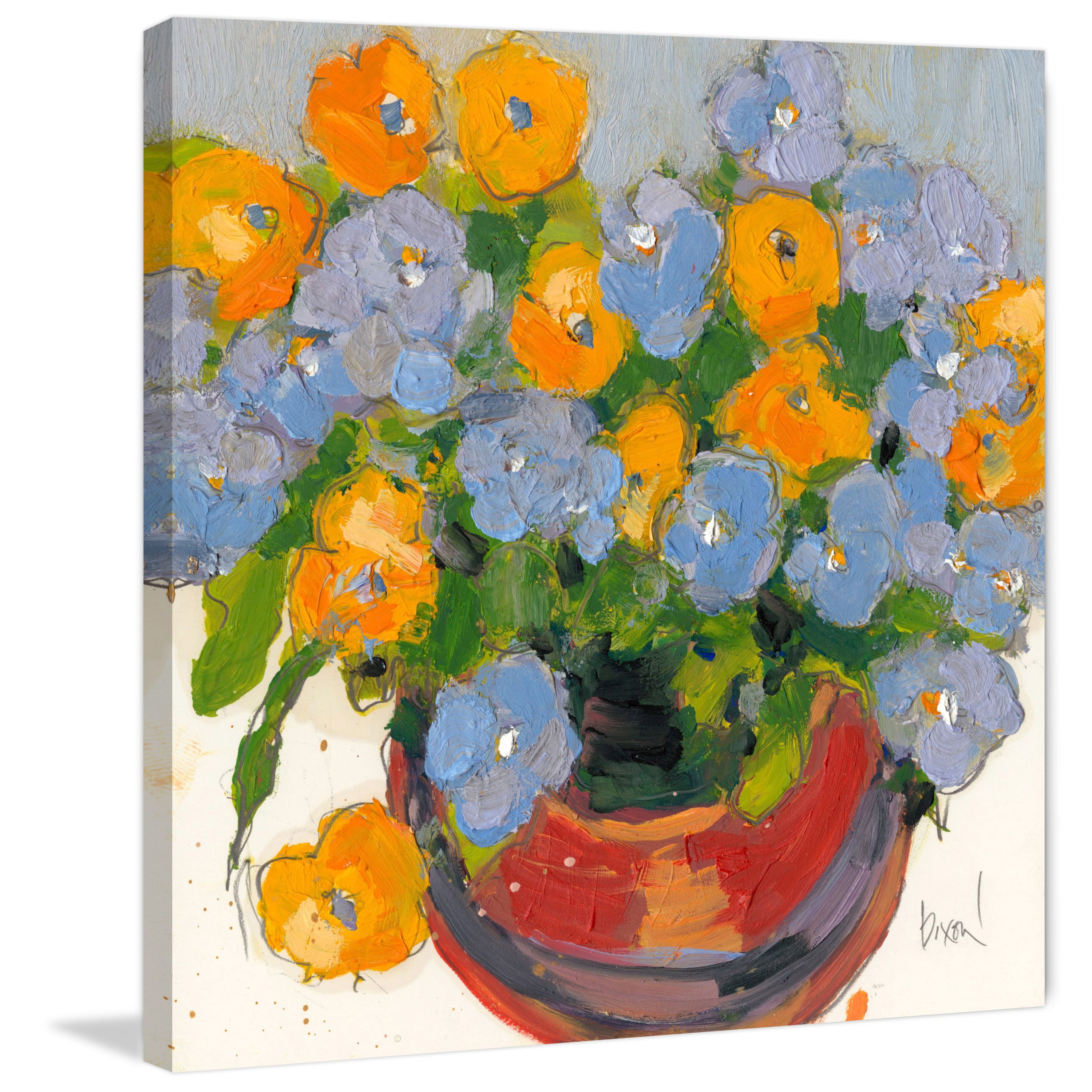 Marmont Hill "Potted Plant I" Painting Print on Wrapped Canvas