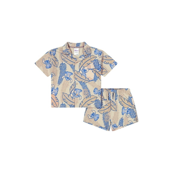 Lilo & Stitch Toddler Boy Resort Short Set, Sizes 12 Months-5T