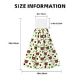thumbnail image 3 of Disketp Cute Bear Hanging Kitchen Towel Tie Towels Tea Bar Dish Cloths Dry Towel for Laundry Room Decor (18*14in), 3 of 7