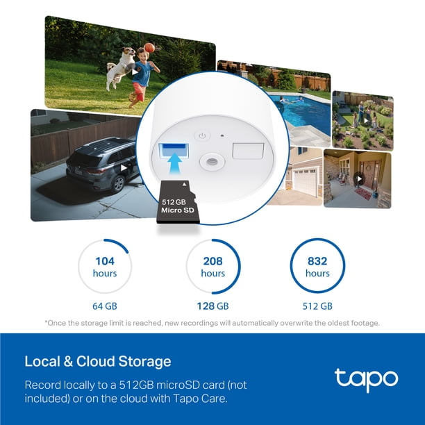 TP-Link Tapo Wireless Indoor/Outdoor 2K Security Camera