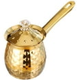 thumbnail image 1 of Turkish Coffee Pot Stove Top Coffee Maker Stainless Steel Coffee Milk Pot, 1 of 8