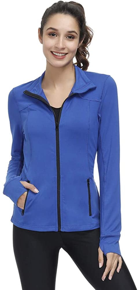 Full Zip Active Wear Workout Yoga 