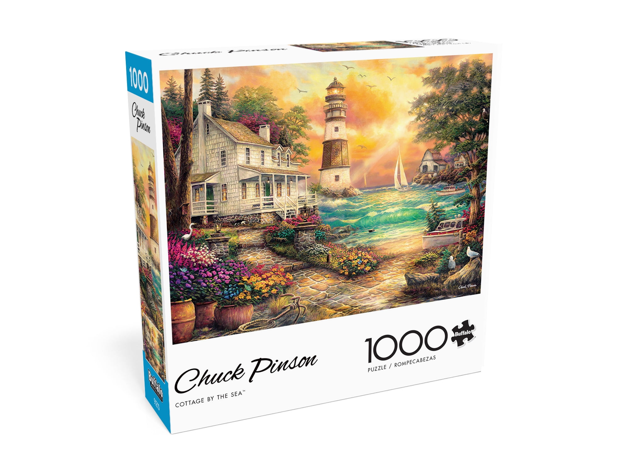 Cra-Z-Art California Dreams 1000-Piece Diner Hangout Jigsaw Puzzle