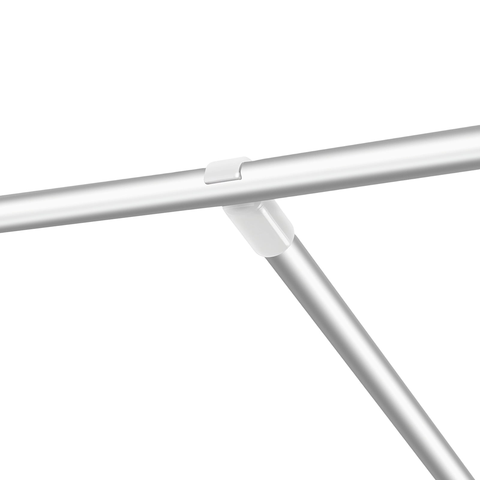 Fixartoo Canopy Bed Frame,Stainless Steel Mosquito Net Stand for Bed, 6.56x6.56x6.56ft,Fits Most Beds Up to Queen/King,Easy Install