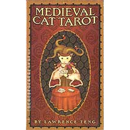 Party Games Accessories Halloween Séance Tarot Cards Medieval Cat tarot deck by Pace & Teng